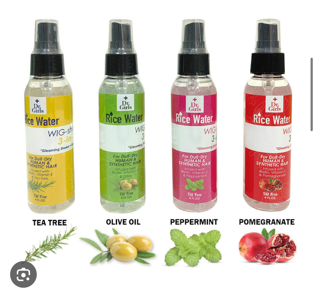 Dr Girls Rice Water Wig 3n1 Shining Spray