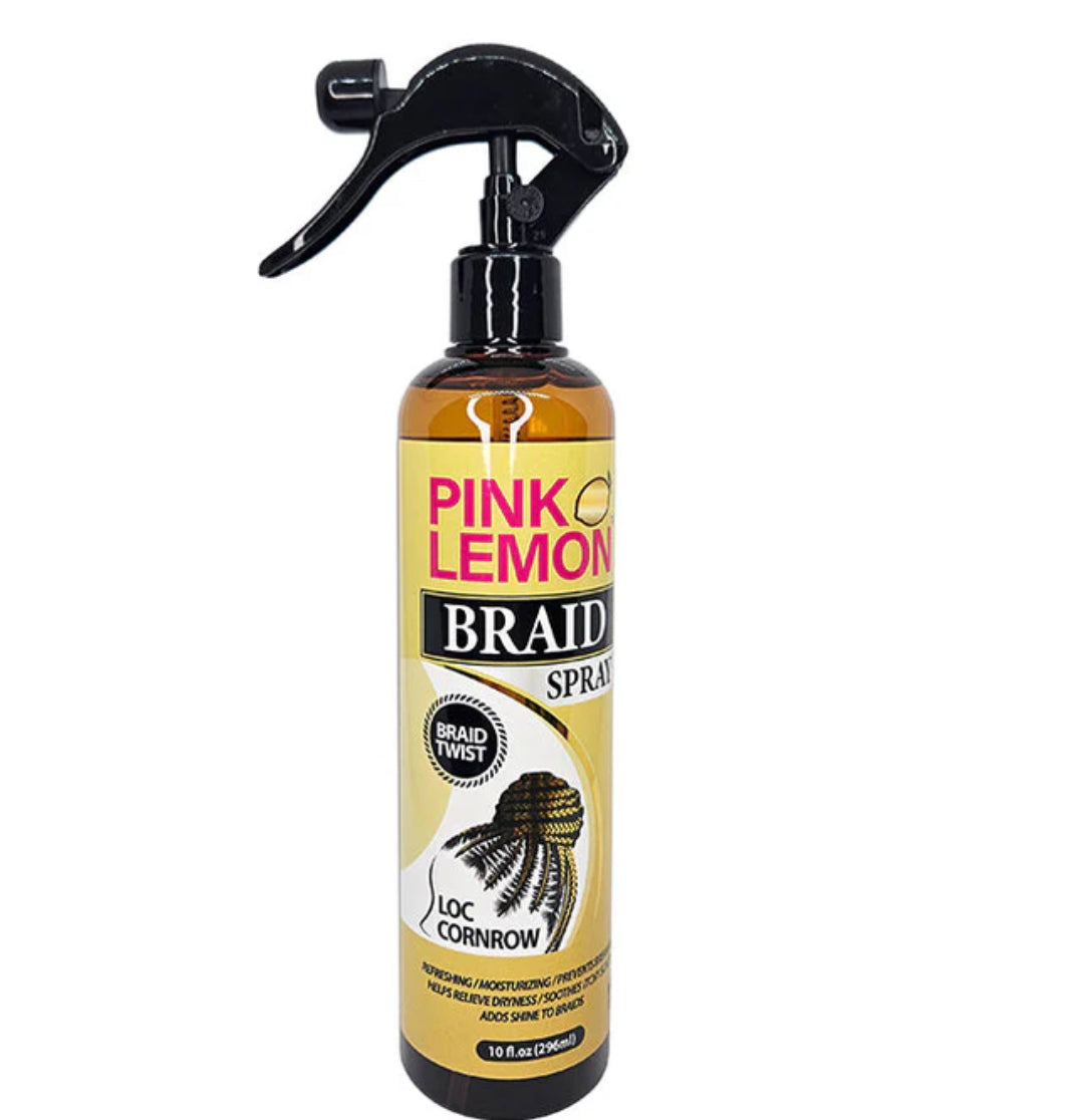 Pink Lemon Braid Spray