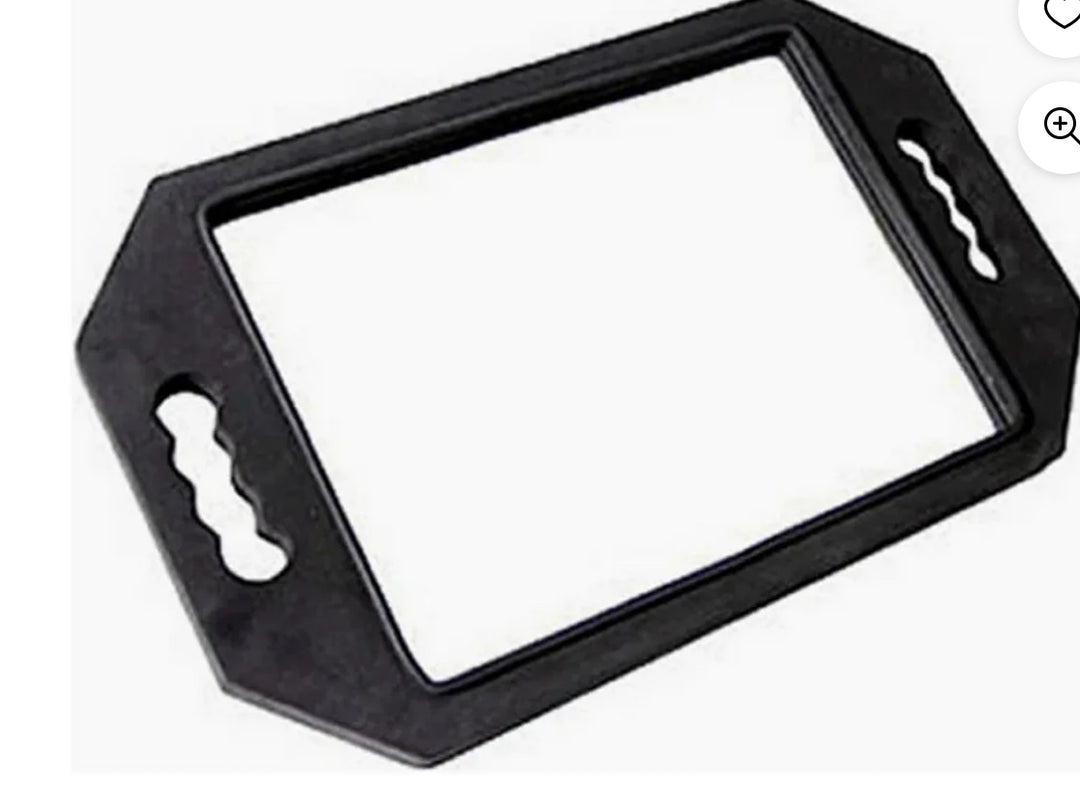 MAGIC COLLECTION - Professional Extra Large Foam Mirror BLACK FLAME