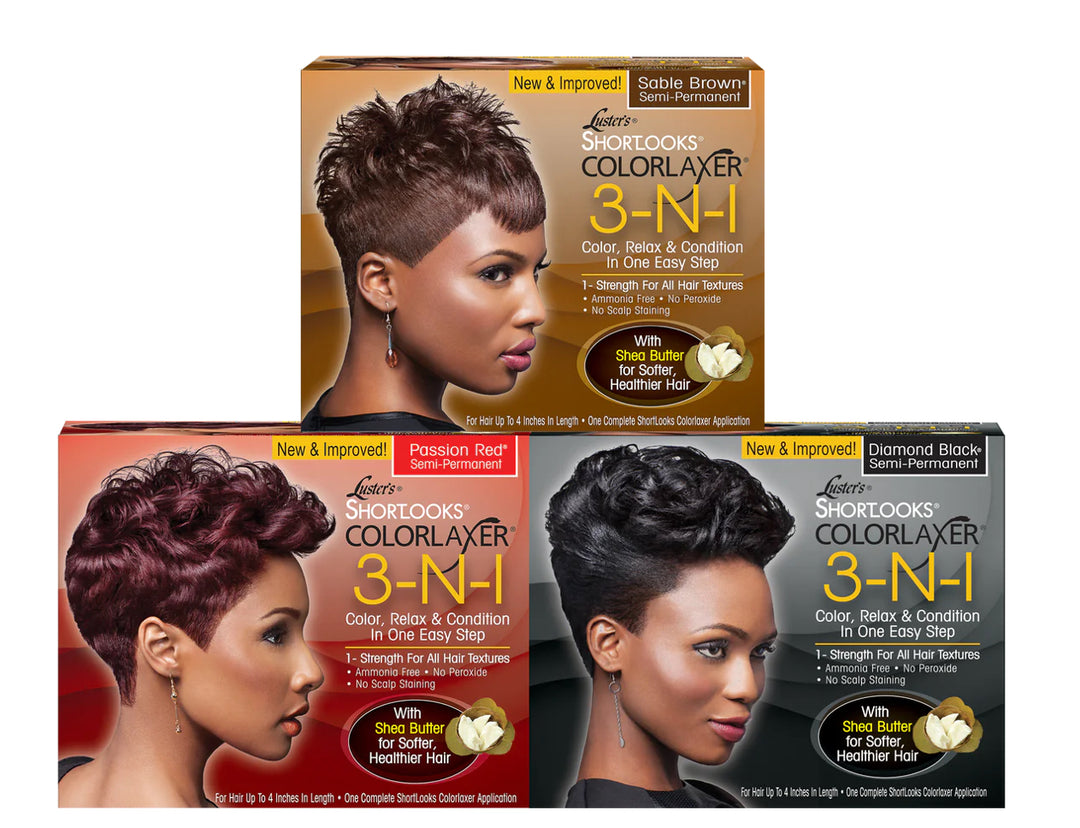 Luster’s color relaxers 3 N 1
