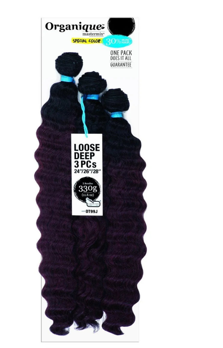 ORGANIQUE Mastermix Loose Deep 3PCS (