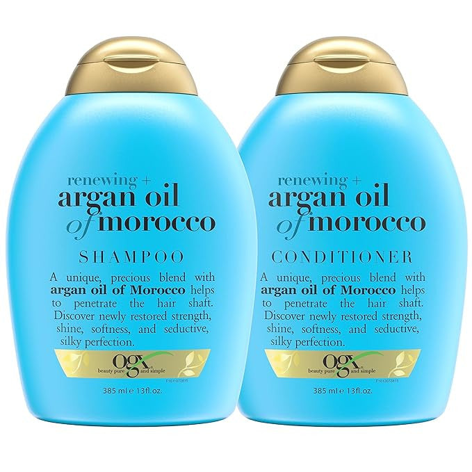 OGX Argan oil Shampoo & Conditioner (sold separately)