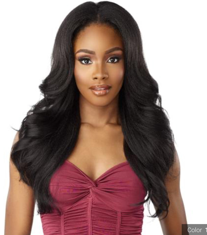 Sensationnel V-Part Wig Curls Kinks N Co Glueless V-Unit 2