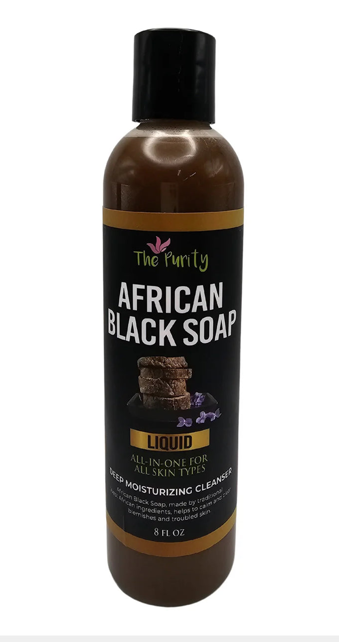 Purity Liquid African Black Soap