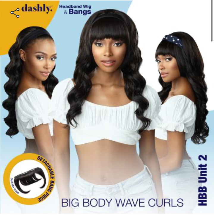 Sensationnel Dashly Headband Wig N Bangs Unit 2