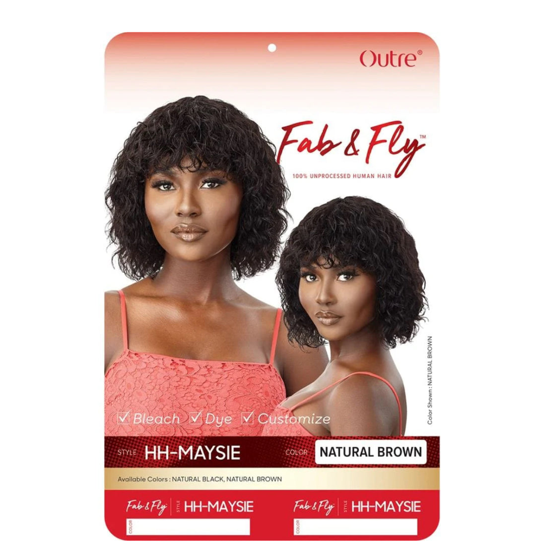 Outre Unprocessed Human Hair Wig Fab N Fly HH-Maysie