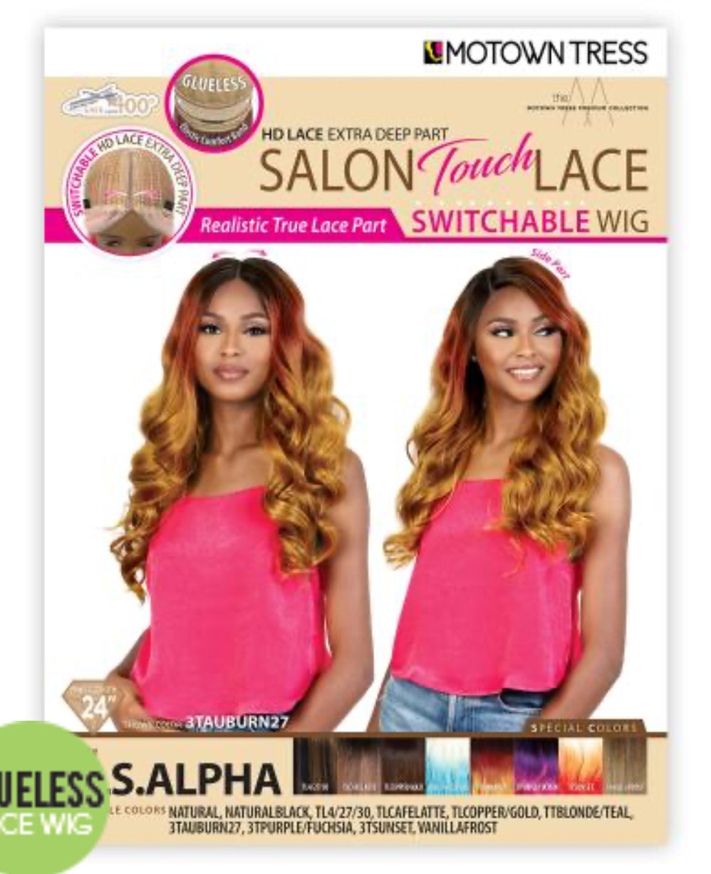Motown Tress Glueless Switchable Lace Deep Part Wig CLS.ALPHA