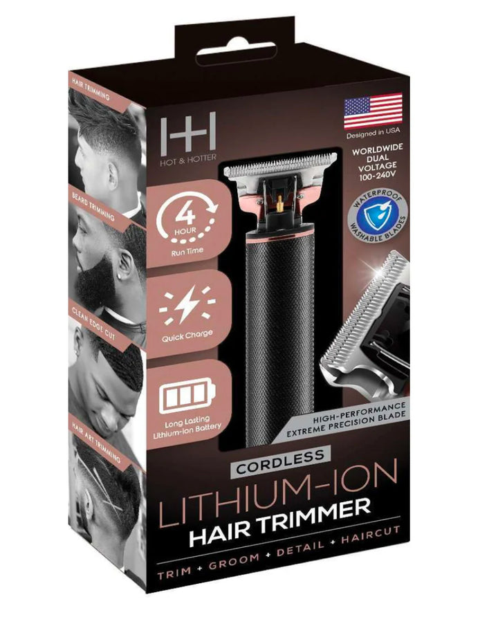 Hot & Hotter Cordless Lithium-Ion Hair Trimmer