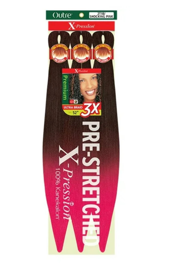 Outre 3x Xpression Pre-Stretched Braid 52in – Hair2you