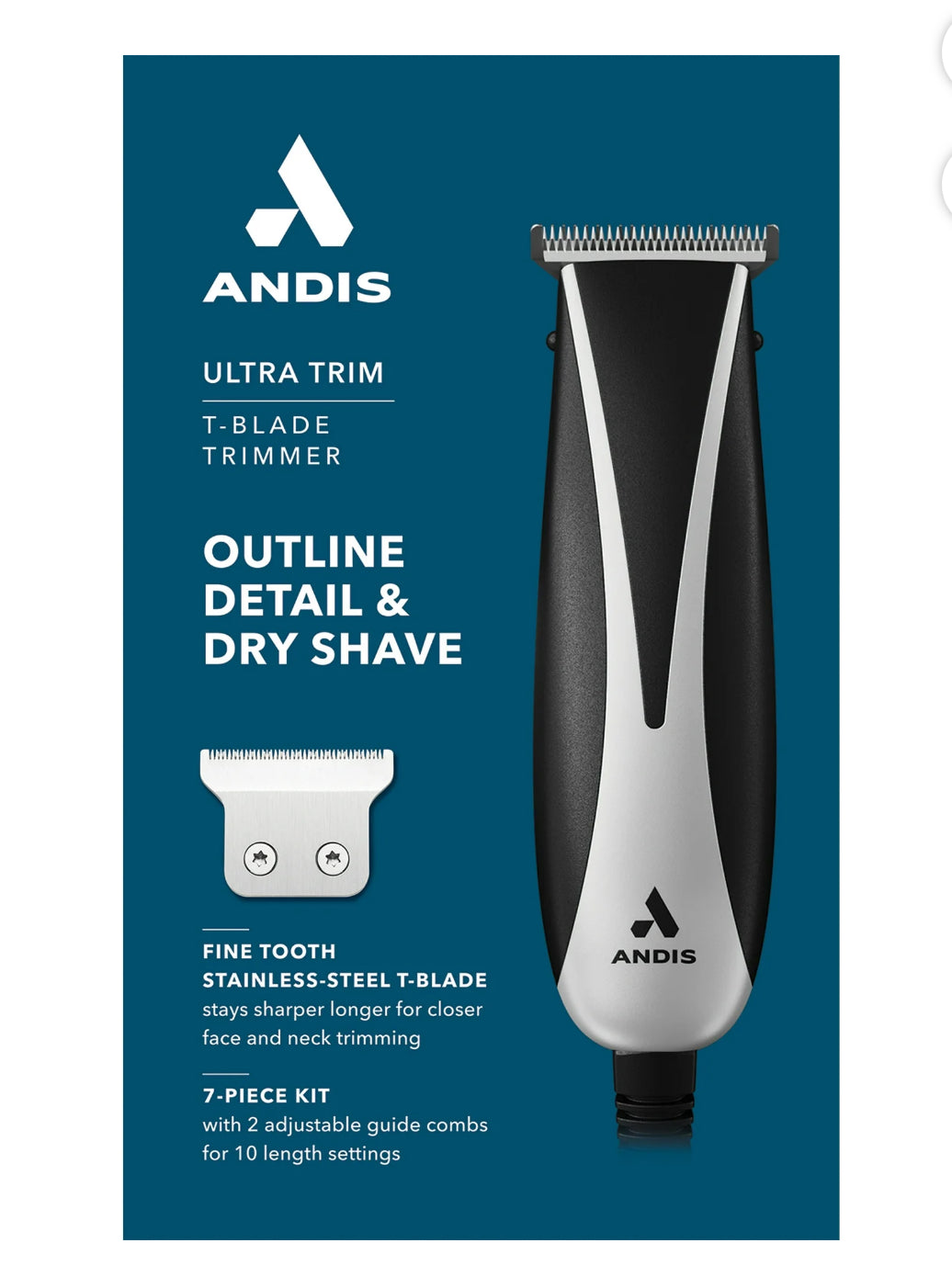 Andis Ultra Trim Outline & Detail Dry Shave