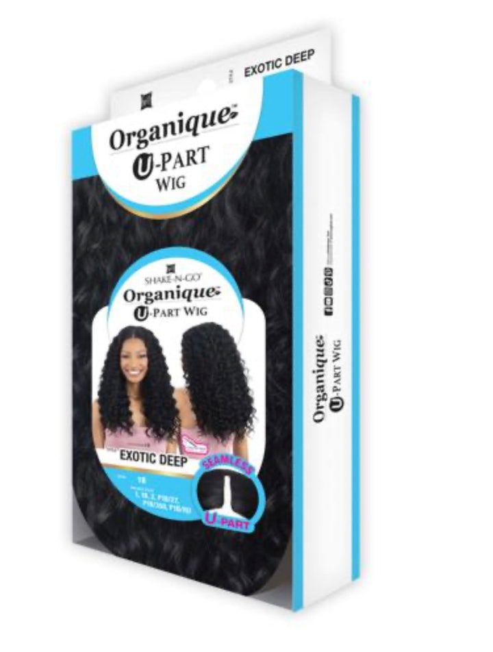 Milky Way Organique Wig U-Part Exotic Deep