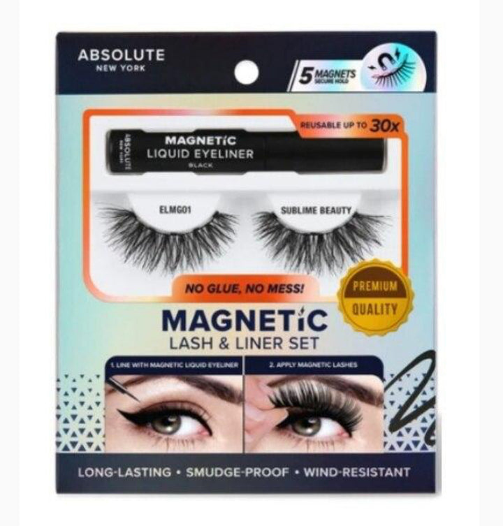 Absolute New York Magnetic Lash and Liner set