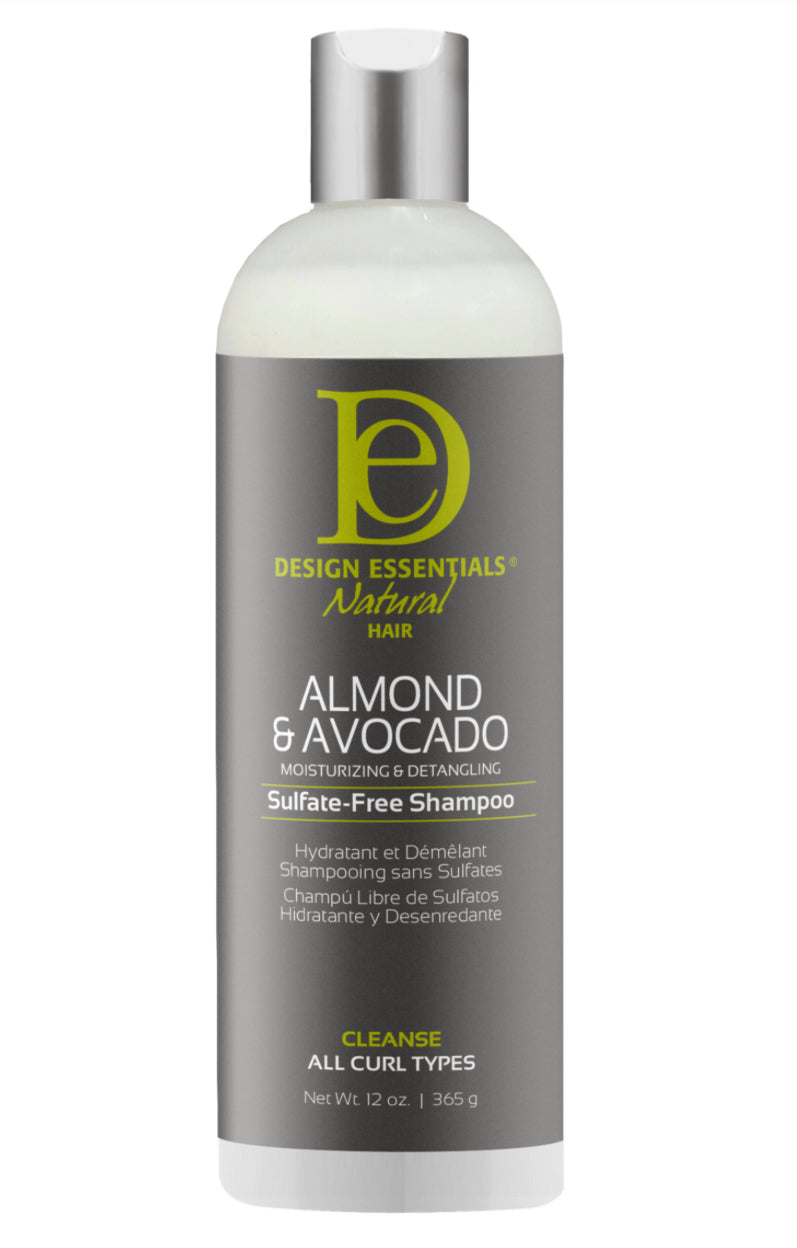 Almond & Avocado Moisturizing & Detangling Sulfate-Free Shampoo