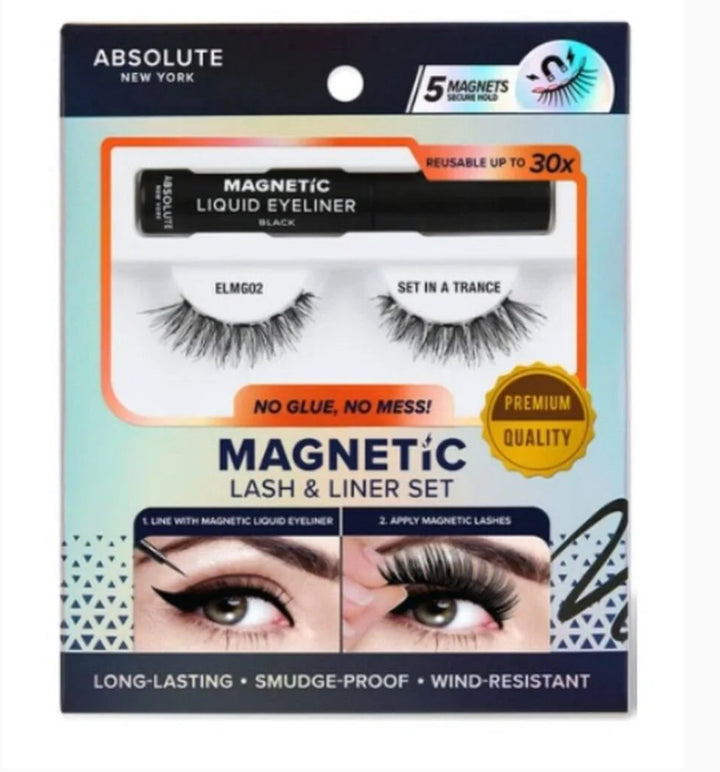 Absolute New York Magnetic Lash and Liner set