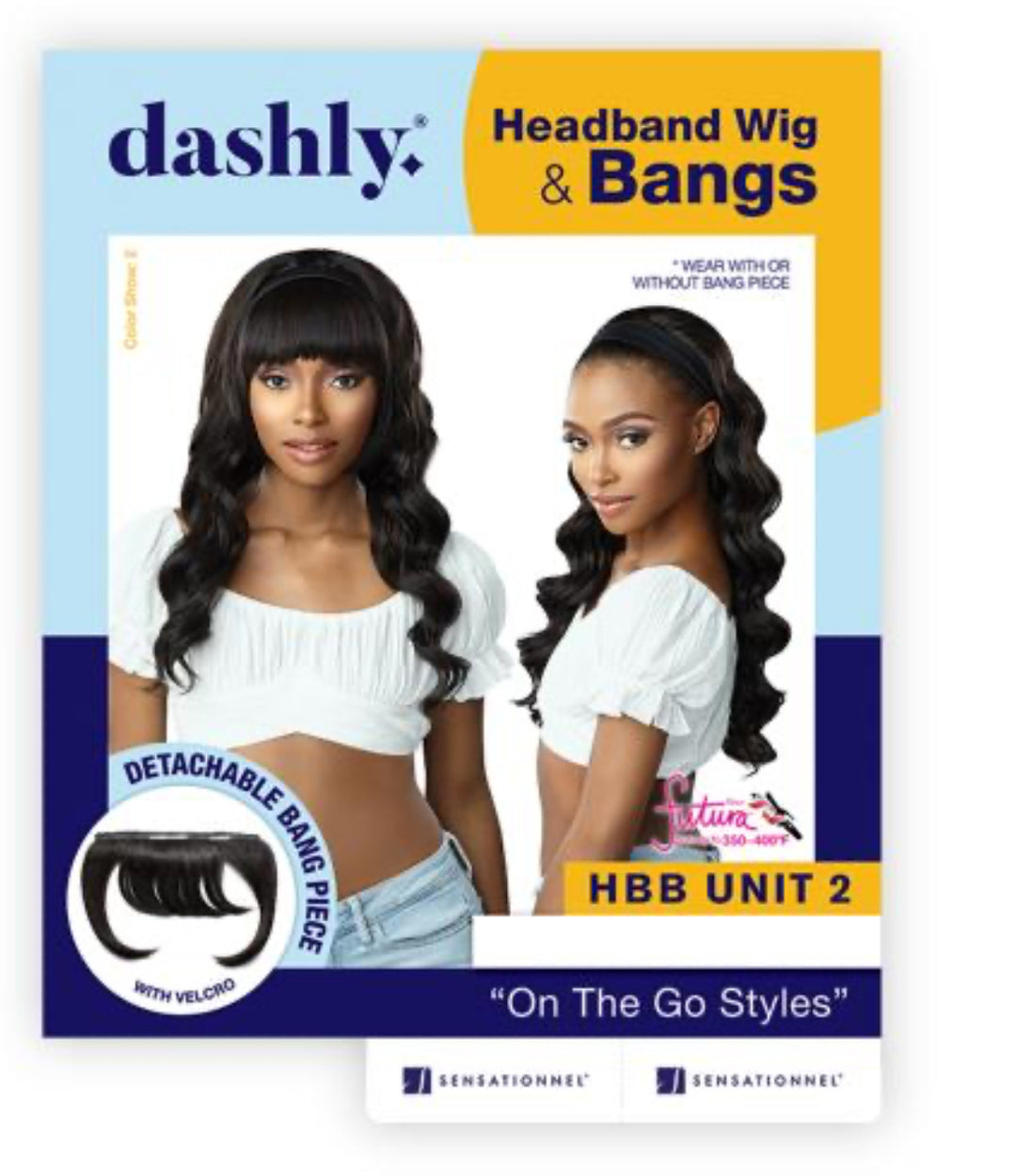 Sensationnel Dashly Headband Wig N Bangs Unit 2