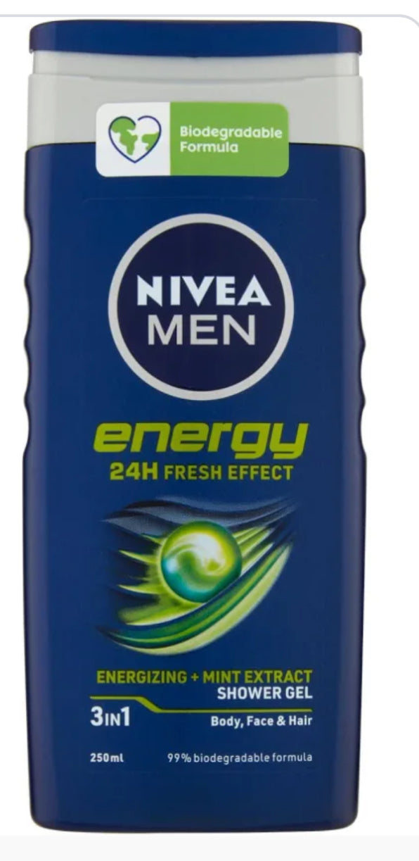 Nivea Men Shower Gel.