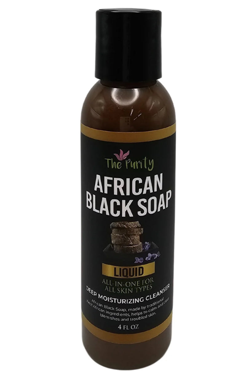 Purity Liquid African Black Soap