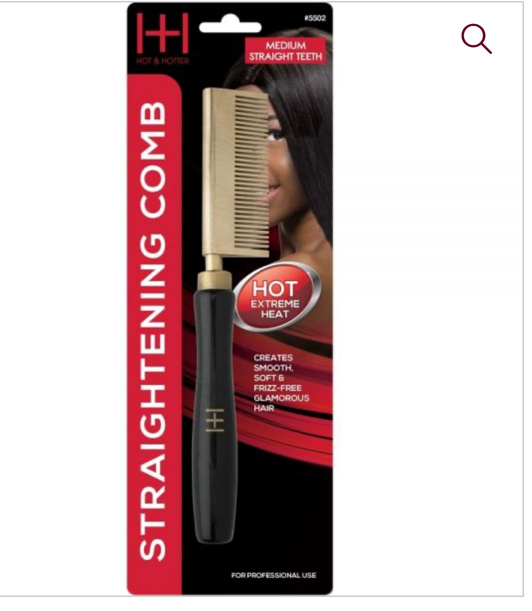 Hot & Hotter Straightening Comb