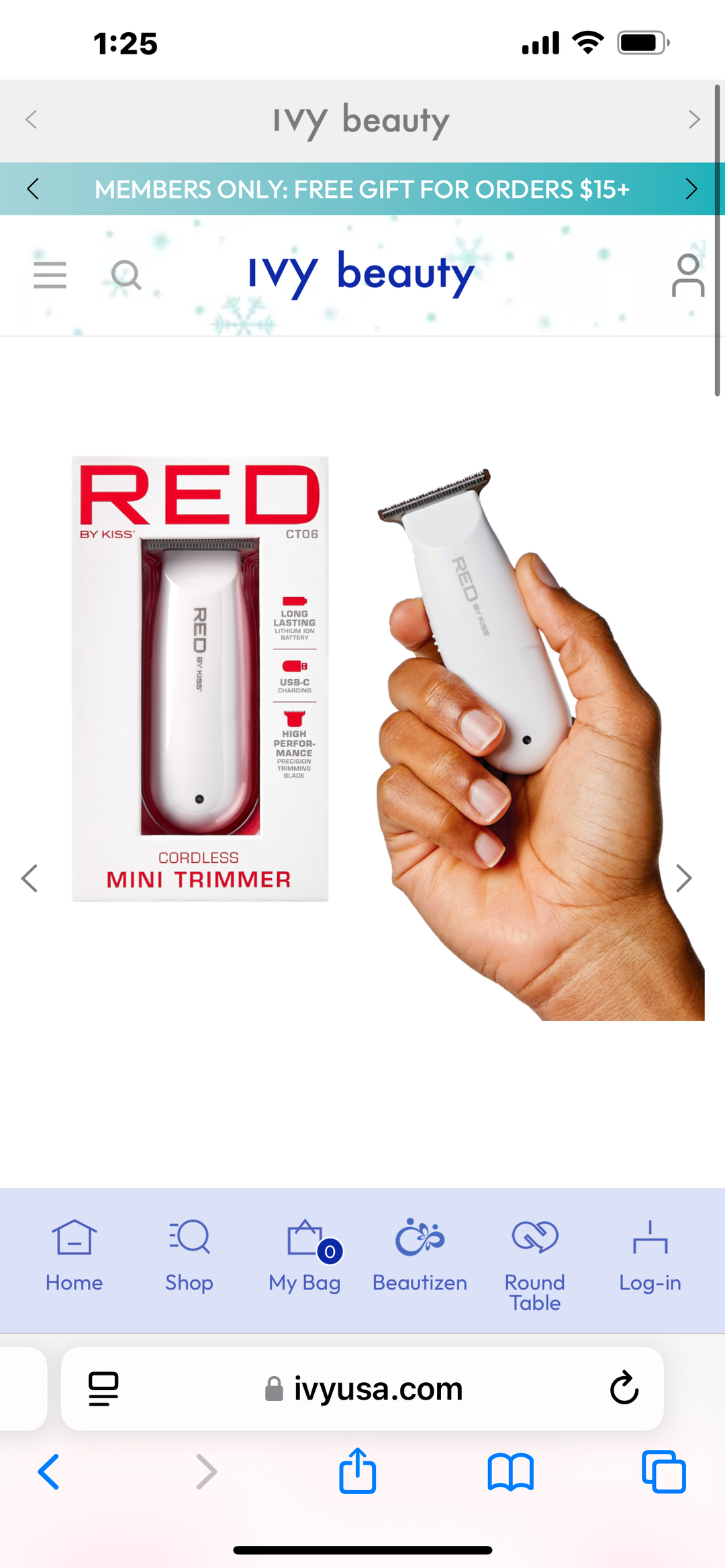 Red By Kiss Mini Trimmer