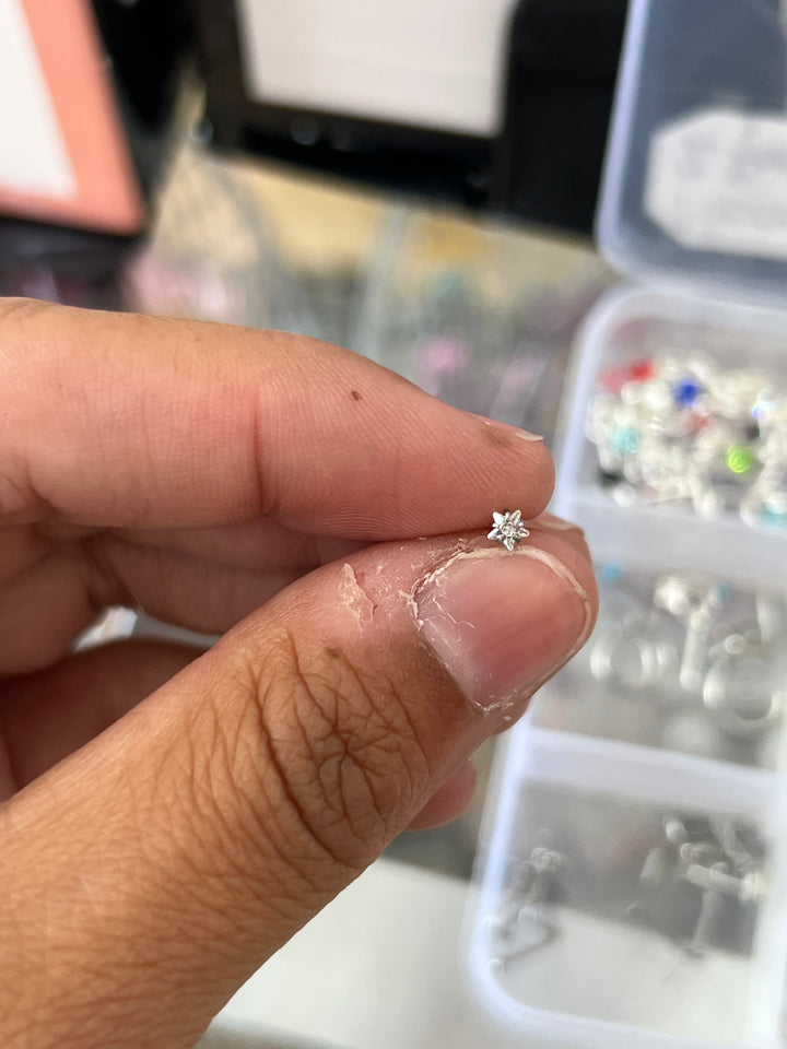 	 men's nose ring