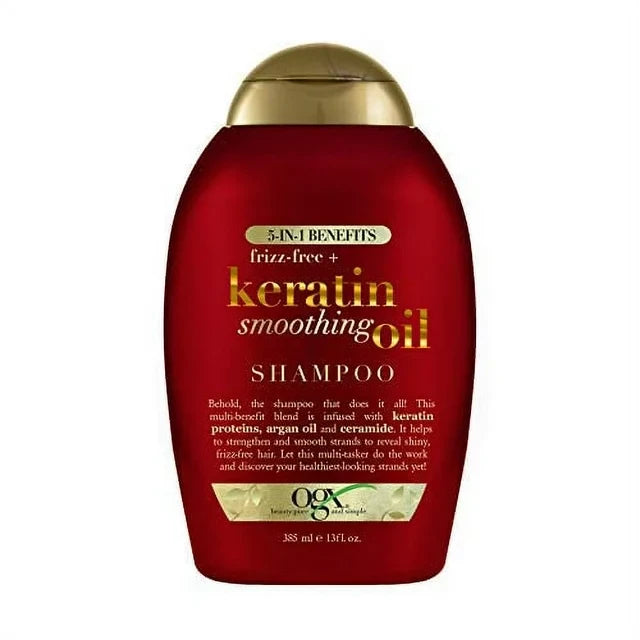 OGX Keratin Shampoo & Conditioner (sold separately)