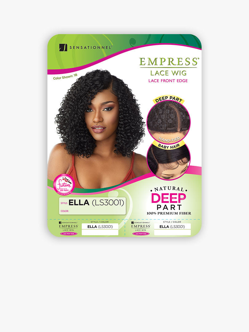 Sensationnel Lace Front Wig Empress Natural Deep Part Ella