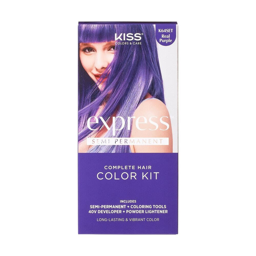 Kiss Colorform Set Kiss Semi Permanant Color Kit β Hair2you